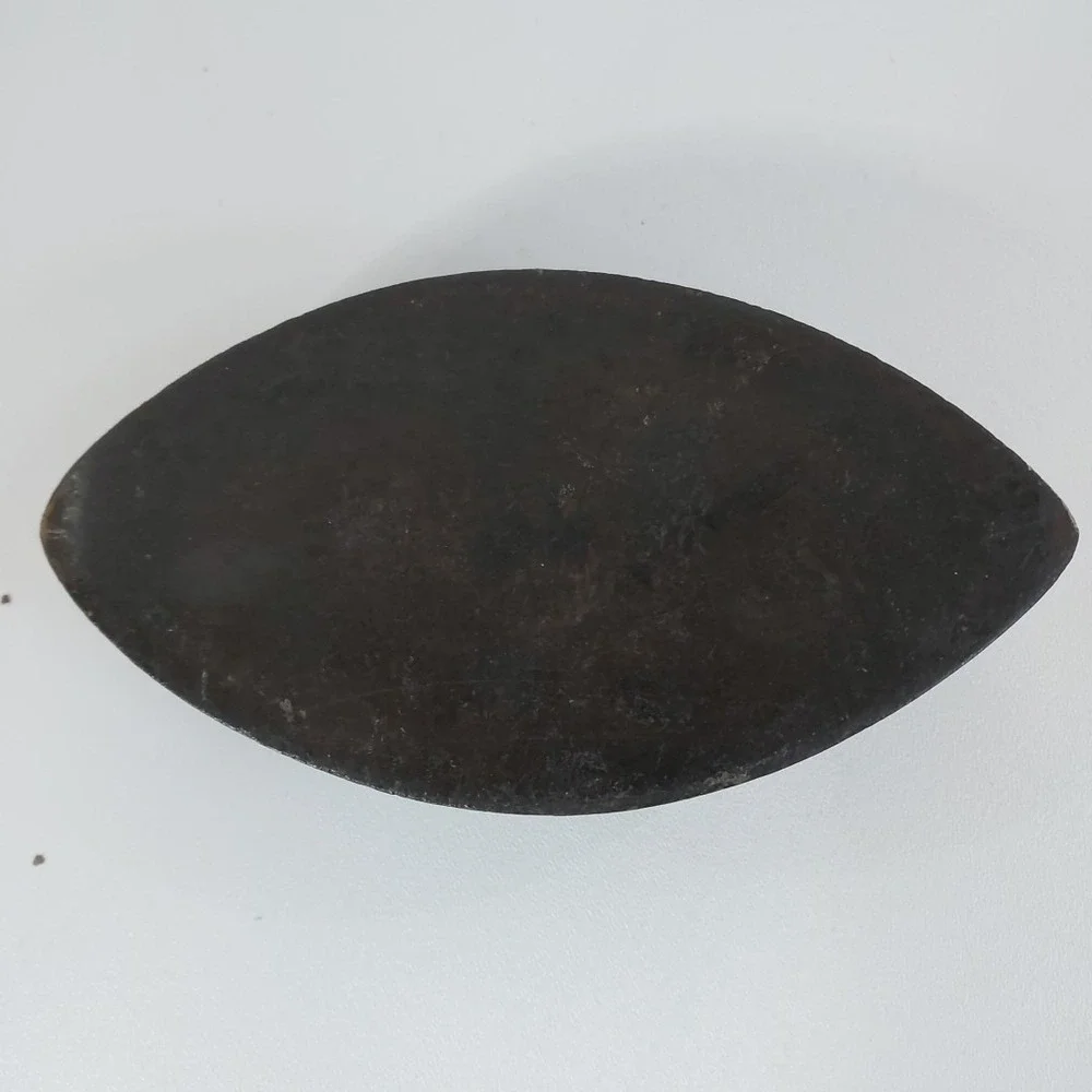 Antique Cast Iron Asbestos Sad Iron Door Stop / Paper Weight (No Handle) Vintage
